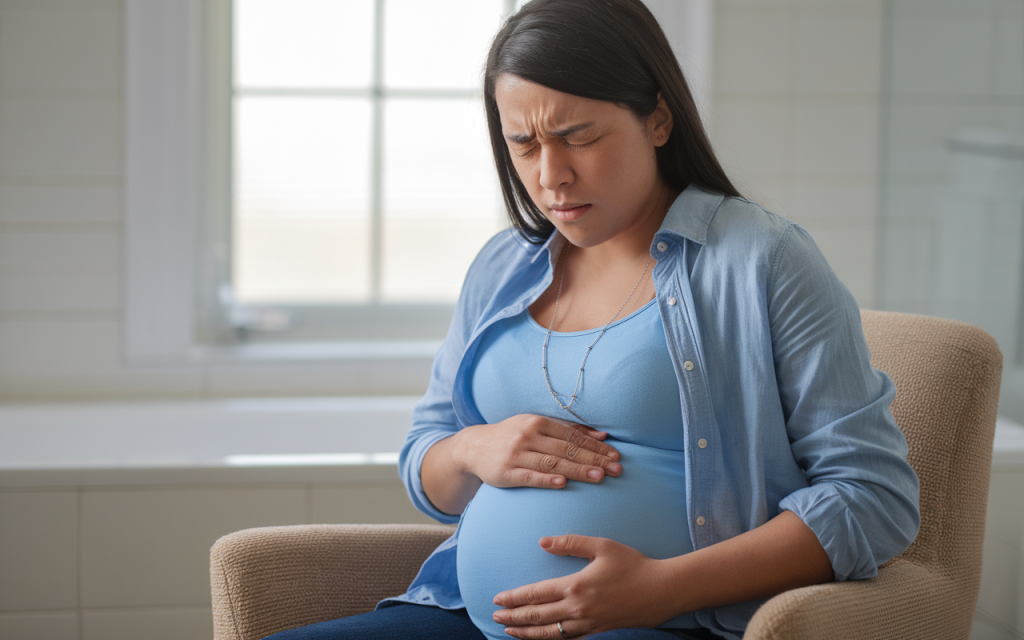 Reflux gastrique pendant la grossesse : astuces pour survivre
