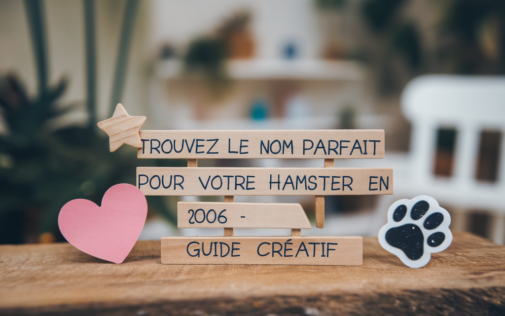 Trouvez le nom parfait pour votre hamster en 2026 : guide créatif