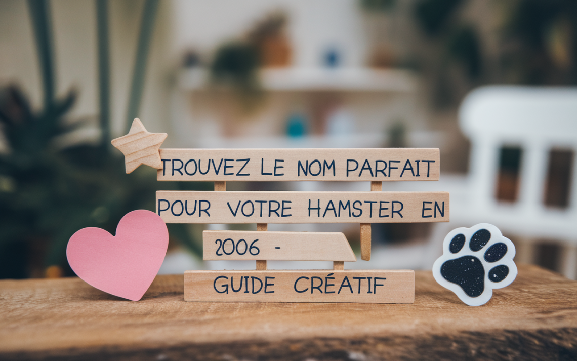 Trouvez le nom parfait pour votre hamster en 2026 : guide créatif