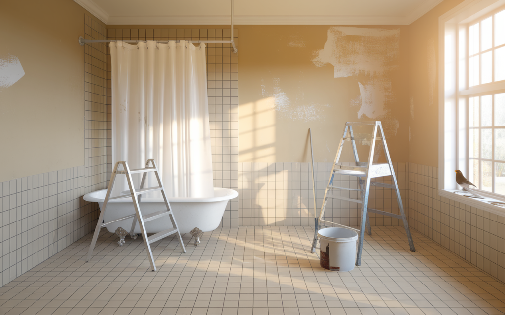 Peindre sa douche : astuces et couleurs tendances 2026