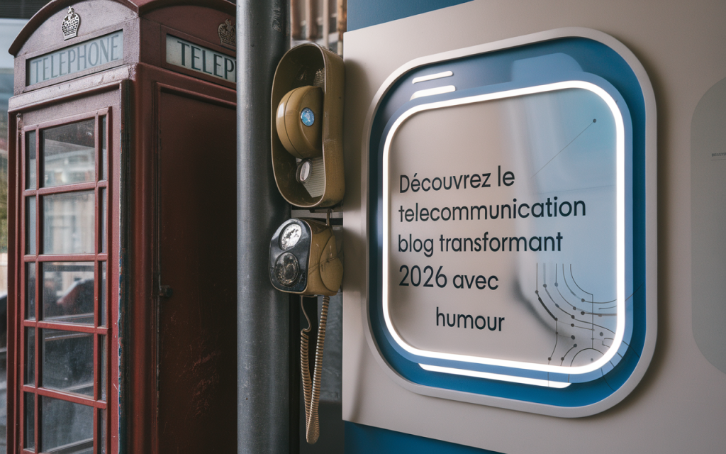 Découvrez le telecommunication blog transformant 2026 avec humour