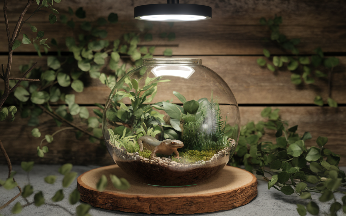 Votre terrarium à salamandre : créer un paradis miniature chez vous